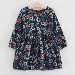 GIRLS FLORAL DRESS